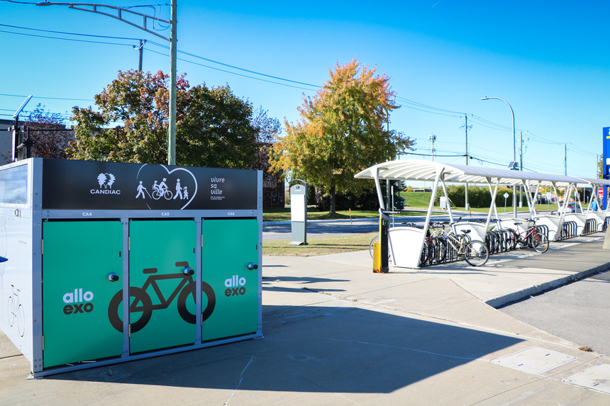 Les premiers casiers à vélos entrent en fonction à Candiac